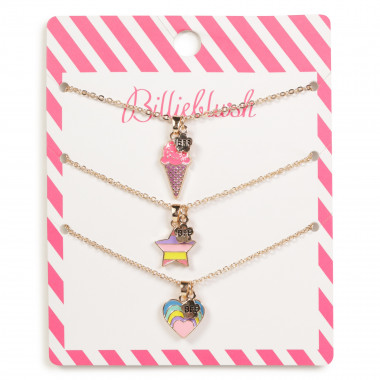 Lot de 3 colliers BILLIEBLUSH pour FILLE