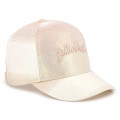Metallic embroidered cap BILLIEBLUSH for GIRL