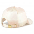 Metallic embroidered cap BILLIEBLUSH for GIRL