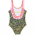 Printed 1-piece bathing suit MARC JACOBS for GIRL