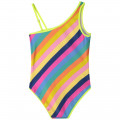 One-piece striped bathing suit MARC JACOBS for GIRL