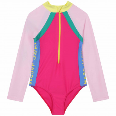 Anti-UV zip-up bathing suit MARC JACOBS for GIRL