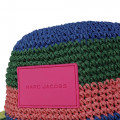 Multicoloured woven hat MARC JACOBS for GIRL