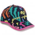 Printed cotton cap MARC JACOBS for GIRL