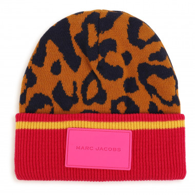 Knitted leopard hat MARC JACOBS for GIRL