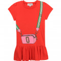 Vestito in interlock di cotone MARC JACOBS Per BAMBINA