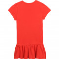 Vestito in interlock di cotone MARC JACOBS Per BAMBINA