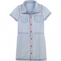 Robe réversible en denim léger MARC JACOBS pour FILLE