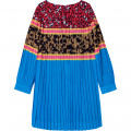 Printed pleated dress MARC JACOBS for GIRL