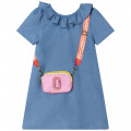 Denim dress with frill MARC JACOBS for GIRL