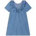 Denim dress with frill MARC JACOBS for GIRL