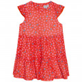Frilled printed voile dress MARC JACOBS for GIRL