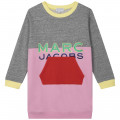 Robe droite en molleton coton MARC JACOBS pour FILLE