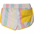 Striped terrycloth shorts MARC JACOBS for GIRL