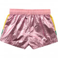 Metallic colour block shorts MARC JACOBS for GIRL