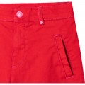 Pantalon 5 poches en coton MARC JACOBS pour FILLE