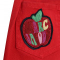 Adjustable cotton trousers MARC JACOBS for GIRL