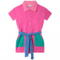 Cotton terry cloth playsuit MARC JACOBS for GIRL