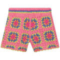 Multicoloured crochet shorts MARC JACOBS for GIRL