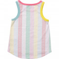 Camiseta de tirantes multicolor MARC JACOBS para NIÑA