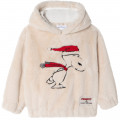 Embroidered hooded sweatshirt MARC JACOBS for GIRL