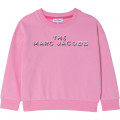 Ultra-soft fleece sweatshirt MARC JACOBS for GIRL