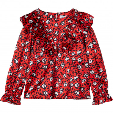 Printed satin blouse MARC JACOBS for GIRL