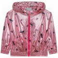 Printed hooded cardigan MARC JACOBS for GIRL