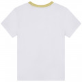 T-shirt en coton avec imprimé MARC JACOBS pour FILLE