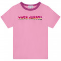Cotton T-shirt with print MARC JACOBS for GIRL