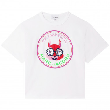 T-shirt with print on front MARC JACOBS for GIRL