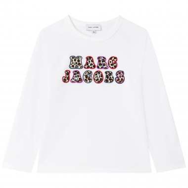 T-shirt con stampa applicata MARC JACOBS Per BAMBINA