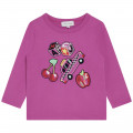 T-shirt with placement print MARC JACOBS for GIRL