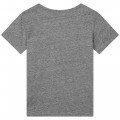 Camiseta de algodón con logo MARC JACOBS para NIÑA