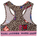 Printed sports bra MARC JACOBS for GIRL