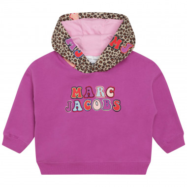 Printed hooded sweatshirt MARC JACOBS for GIRL