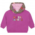 Bedrukte sweater met capuchon MARC JACOBS Voor