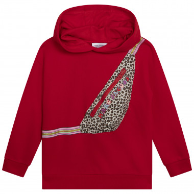 Cotton hooded sweatshirt MARC JACOBS for GIRL