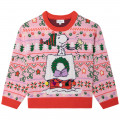 Snoopy christmas jumper MARC JACOBS for GIRL
