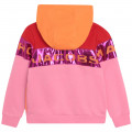 Zip-up fleece sweatshirt MARC JACOBS for GIRL