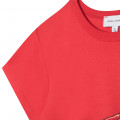 T-shirt stampata in cotone MARC JACOBS Per BAMBINA