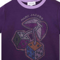 T-shirt à manches courtes MARC JACOBS pour FILLE