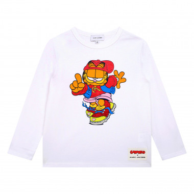 T-SHIRT MANGAS COMPRIDAS MARC JACOBS para RAPARIGA