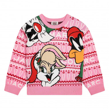 Christmas jumper with designs MARC JACOBS for GIRL