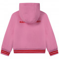Reversible fleece jacket MARC JACOBS for GIRL