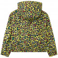 Printed hooded windcheater MARC JACOBS for GIRL