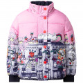 Hooded printed puffer jacket MARC JACOBS for GIRL