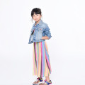 Denim jacket with stripes MARC JACOBS for GIRL