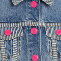 Denim jacket with stripes MARC JACOBS for GIRL