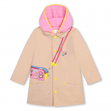 Hooded trench coat  for 